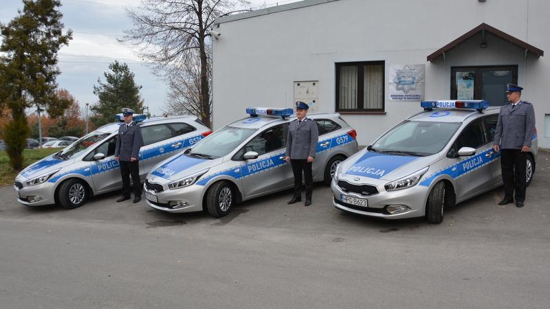 Brzeska Policja otrzymała nowe samochody