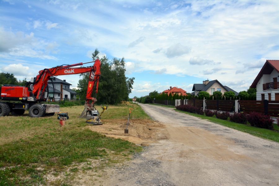 Budowa ulic na osiedlu Słotwina