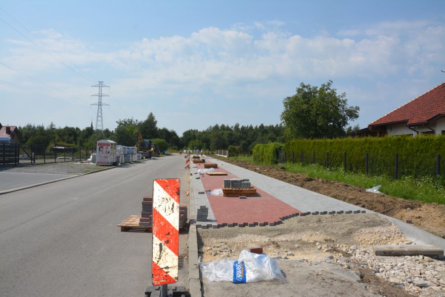 Budowa nowych gminnych dróg