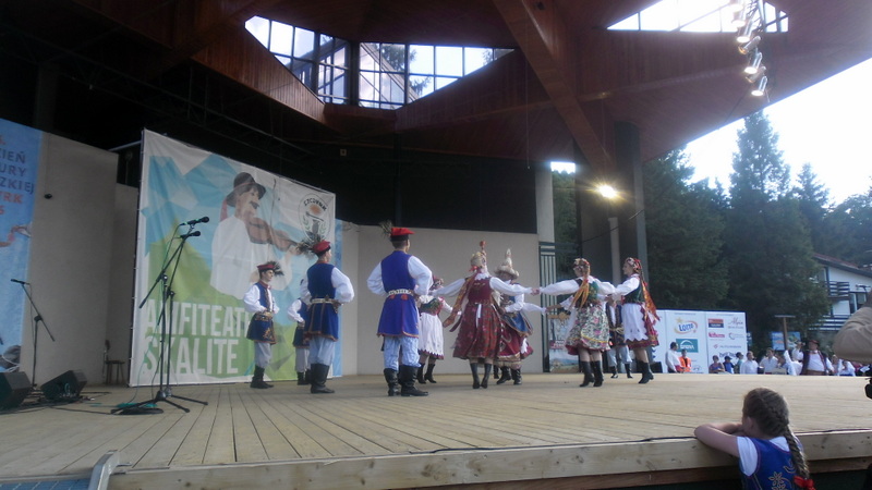 Porębianie  na festiwalu w Wiśle 