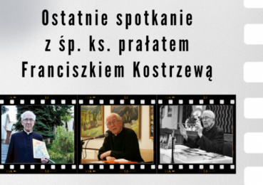 Projekcja filmu o ks. Franciszku Kostrzewie