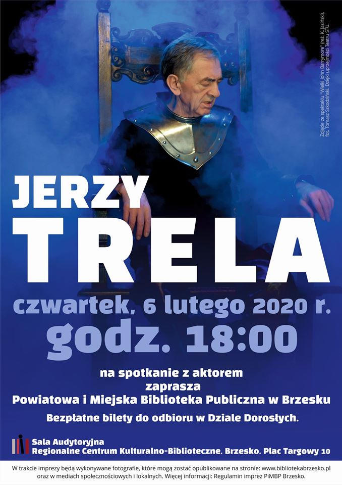 Jerzy Trela w Brzesku