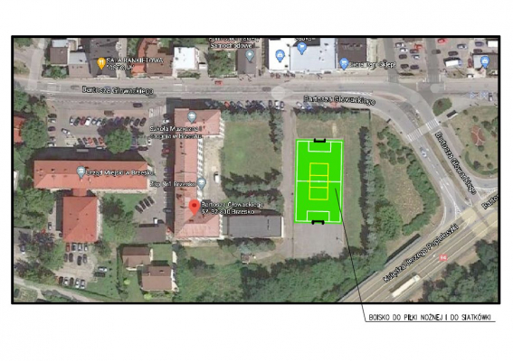 Zaproszenie do złożenia oferty - przebudowa boiska przy szkole