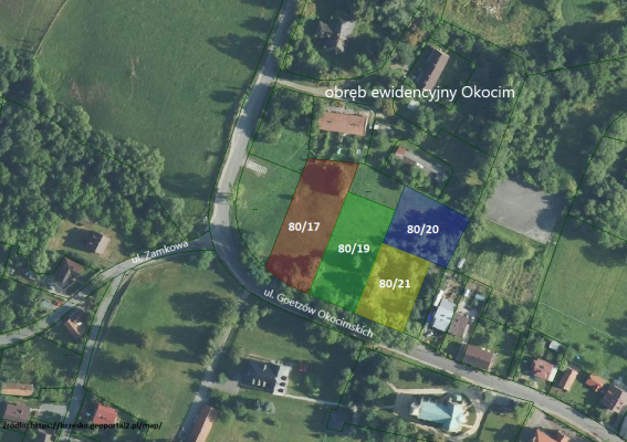 Działki na sprzedaż w Okocimiu