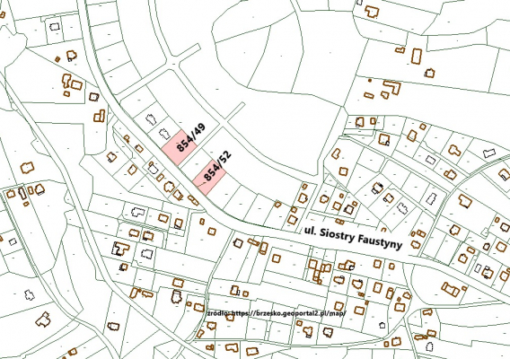 Ogłoszenie o przetargu  nieruchomości gruntowej - w miejscowości Mokrzyska