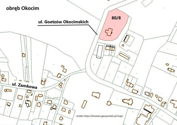 Wykaz nieruchomości stanowiącej własność Gminy Brzesko przeznaczonej do zbycia 20.01.23 r.