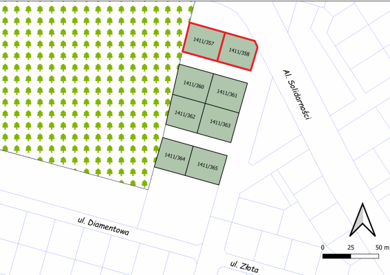 Przetarg ustny na zbycie  nieruchomości gruntowej położonej na południowym stoku projektowanego osiedla „Pomianowski Stok”