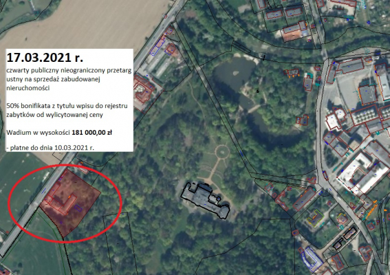 Przetarg ustny na sprzedaż zabudowanej nieruchomości gruntowej w Brzesku