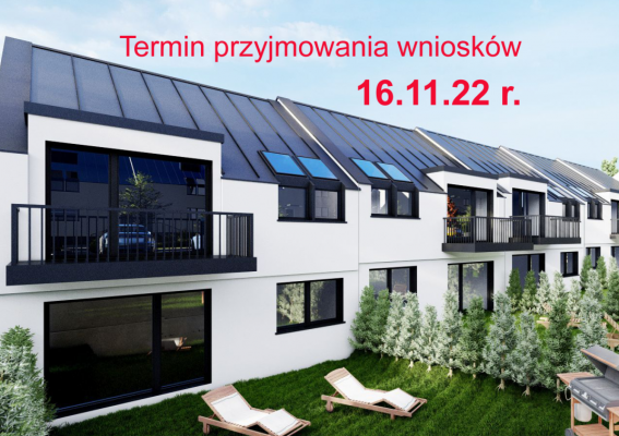 OGŁOSZENIE O PRZEDŁUŻENIU TERMINU NABORU WNIOSKÓW