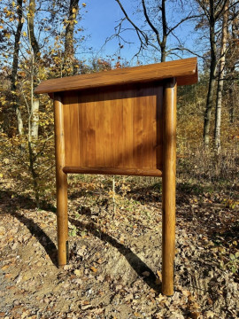 Miejsce odpoczynku w Lesie Szczepanowskim