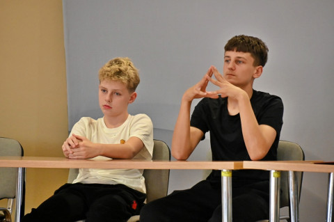 Wyjątkowa lekcja WOS-u