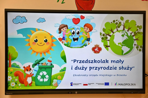 Przedszkolak mały i duży przyrodzie służy