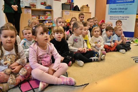 Przedszkolak mały i duży przyrodzie służy