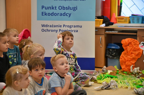 Przedszkolak mały i duży przyrodzie służy