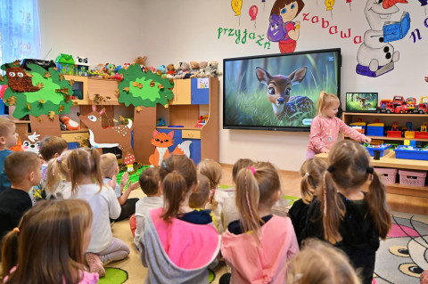 Przedszkolak mały i duży przyrodzie służy