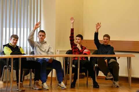 Lekcja WOS-u w magistracie