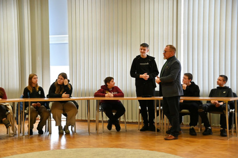 Lekcja WOS-u w magistracie