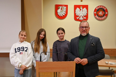 Lekcja WOS-u w magistracie