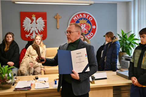 Lekcja WOS-u w magistracie