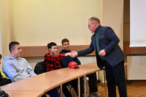 Lekcja WOS-u w magistracie