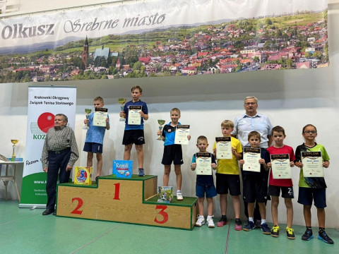 Sukcesy tenisistów stołowych TG „Sokół” Brzesko w 2025 roku