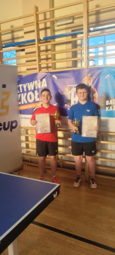 Sukcesy tenisistów stołowych TG „Sokół” Brzesko w 2025 roku