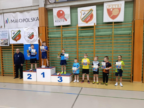 Sukcesy tenisistów stołowych TG „Sokół” Brzesko w 2025 roku