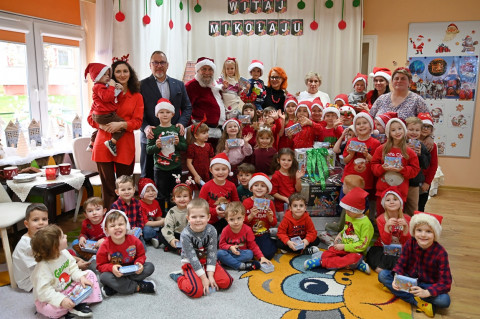 Mikołaj odwiedził przedszkola