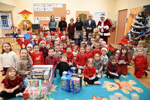 Mikołaj odwiedził przedszkola