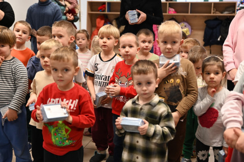 Mikołaj odwiedził przedszkola