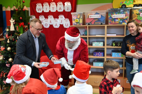 Mikołaj odwiedził przedszkola