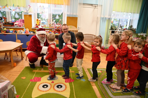 Mikołaj odwiedził przedszkola