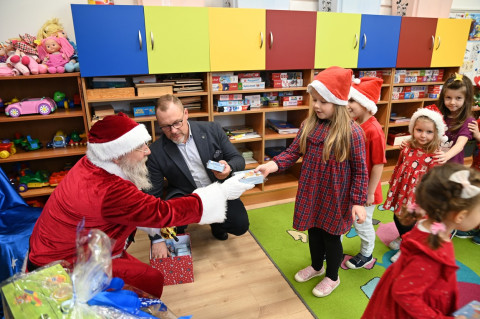 Mikołaj odwiedził przedszkola