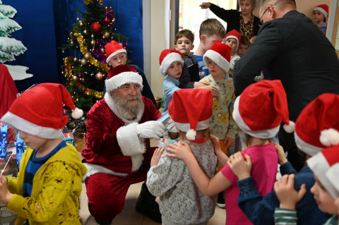 Mikołaj odwiedził przedszkola