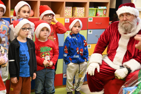 Mikołaj odwiedził przedszkola