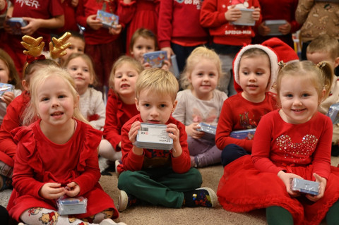 Mikołaj odwiedził przedszkola