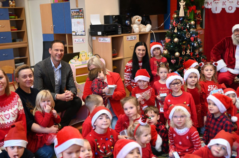 Mikołaj odwiedził przedszkola