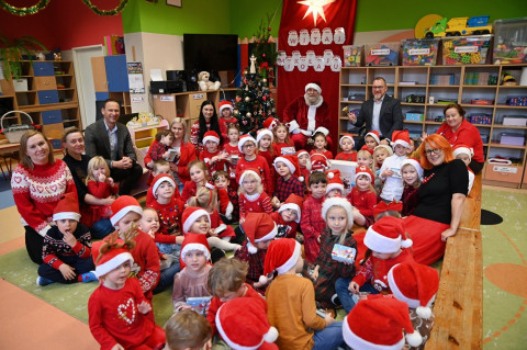 Mikołaj odwiedził przedszkola