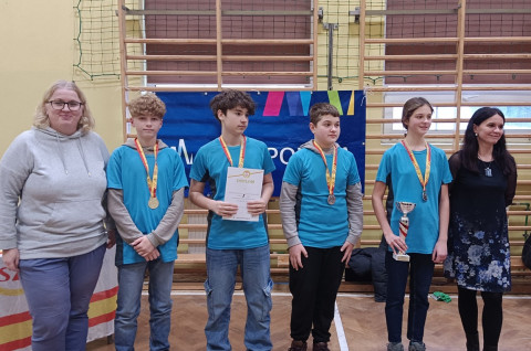 Szachowi wicemistrzowie województwa z Poręby Spytkowskiej