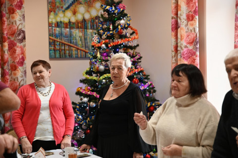 Przedświąteczne spotkanie w Domu Seniora
