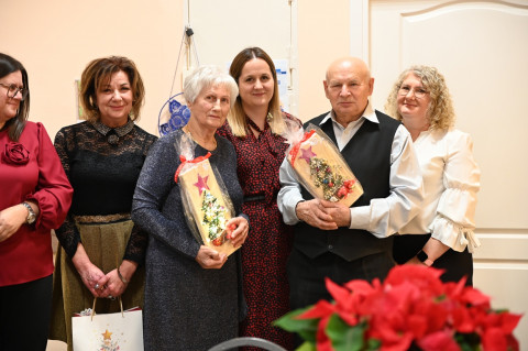 Przedświąteczne spotkanie w Domu Seniora