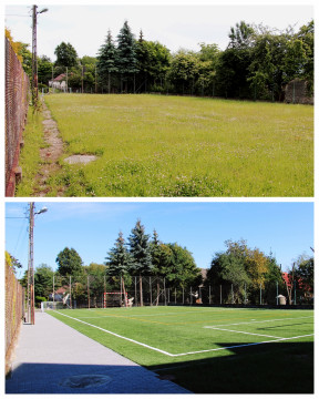 Nowe boisko w Sterkowcu