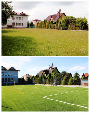 Nowe boisko w Sterkowcu