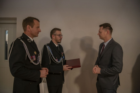 Strażacy weszli w nowy rok