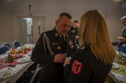 Strażacy weszli w nowy rok