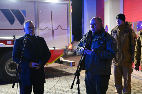 Strażacy ze Szczepanowa powitali nowy wóz