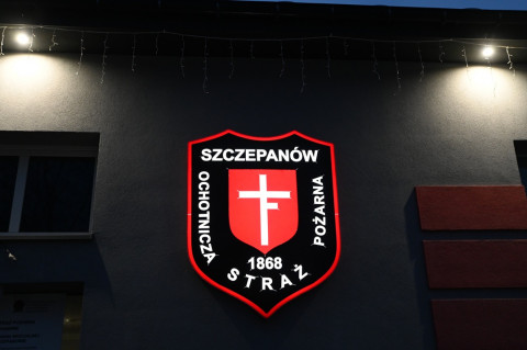 Strażacy ze Szczepanowa powitali nowy wóz