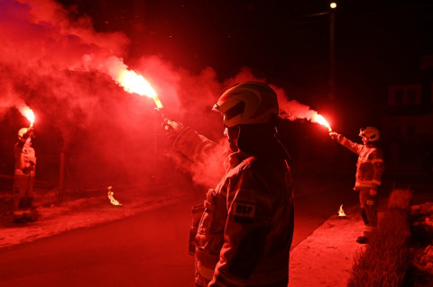 Strażacy ze Szczepanowa powitali nowy wóz