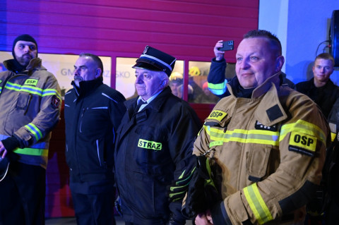 Strażacy ze Szczepanowa powitali nowy wóz