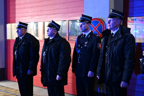 Strażacy ze Szczepanowa powitali nowy wóz